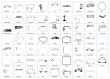 Stickup calendars shapes selection